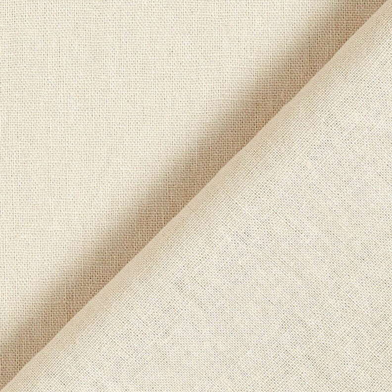 Mezcla de lino y algodón Uni – beige,  image number 3
