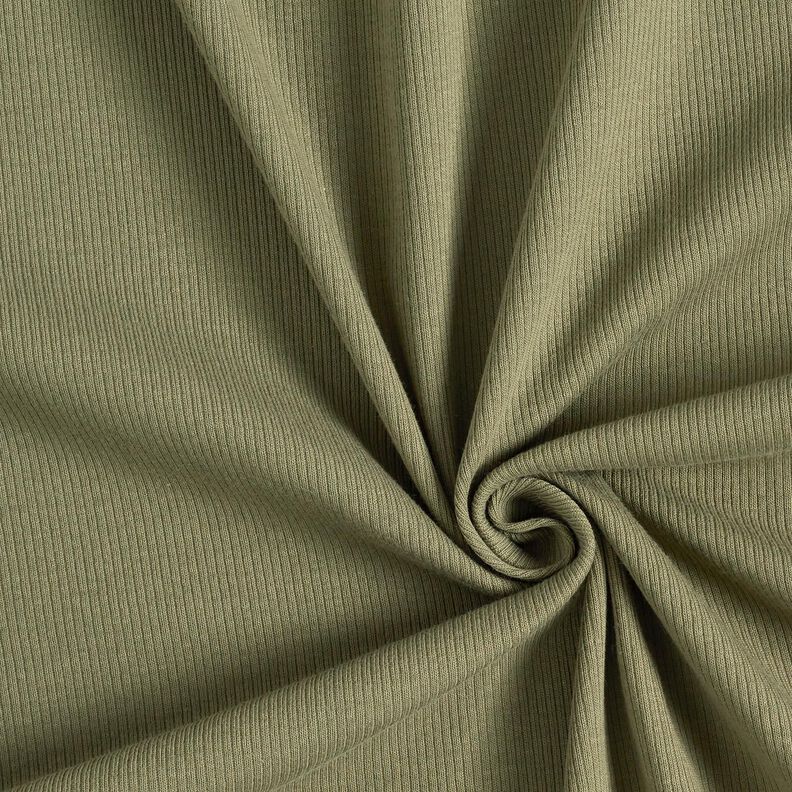 Jersey canelado Textura fina 2-1-1-1 &ndash; caqui claro,  image number 1