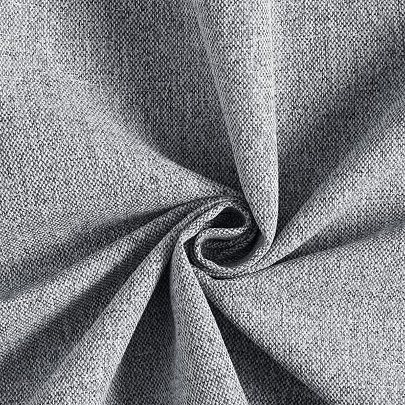 Tela de tapicería con jaspeado sutil – azul gris,  image number 1