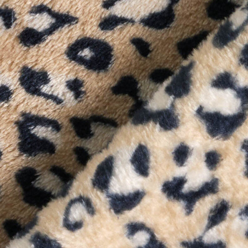 Polar suave Estampado leopardo – marrón medio,  image number 4