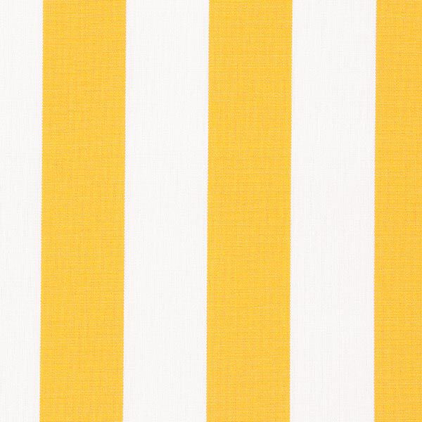 Tela de toldo a rayas – blanco/amarillo,  image number 1