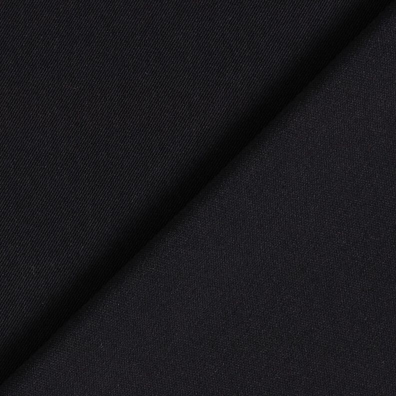 Tela de blusa lisa – negro,  image number 3