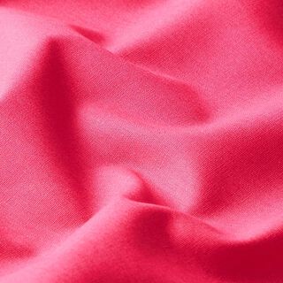 Popelina de algodón Uni – rosa intenso, 