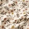 Tela de jersey de algodón Prado con flores Impresión digital – crema,  thumbnail number 2