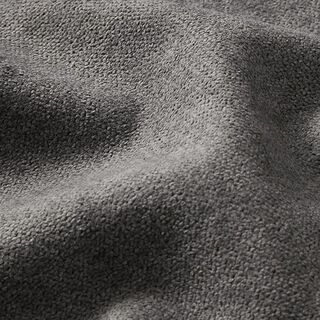 Tela de tapicería Chenilla fina – gris oscuro, 