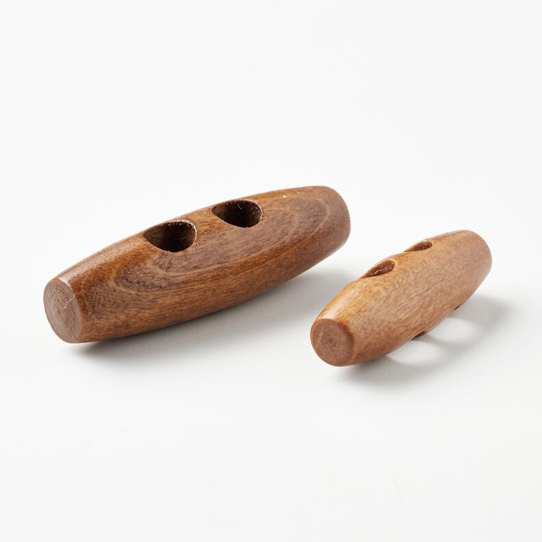 Botón de palanca de madera [40 mm] – caramelo,  image number 4