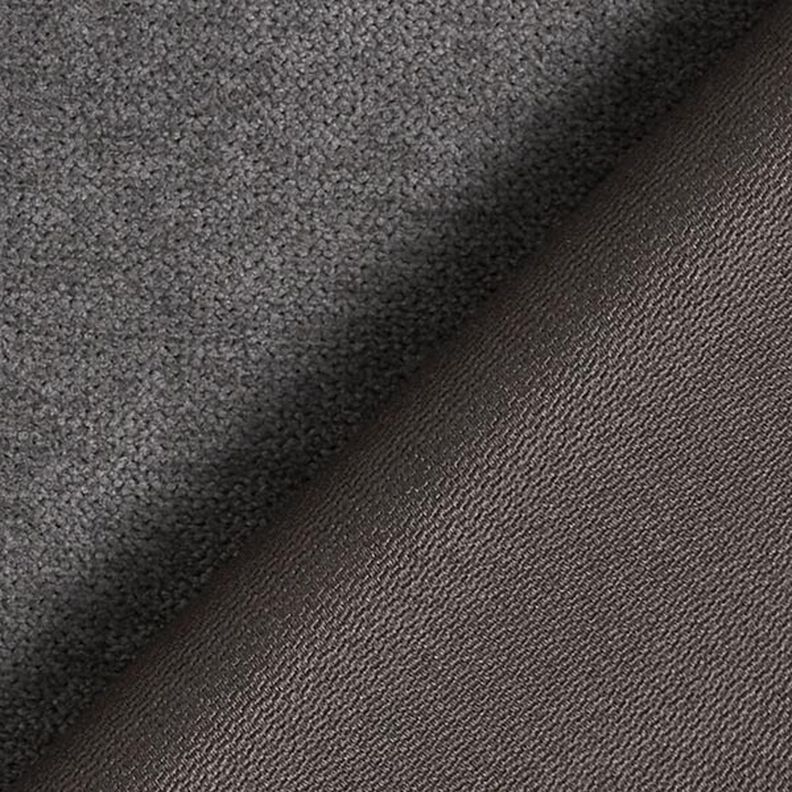 Tela de tapicería Chenilla fina – gris oscuro,  image number 3