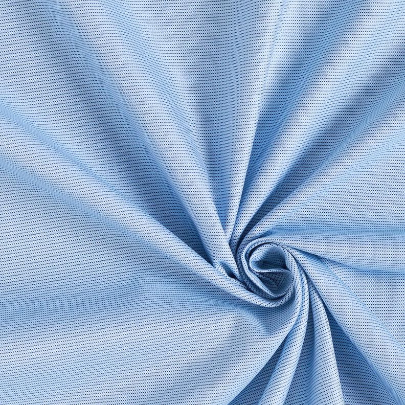 Tela de algodón con estructura – azul claro,  image number 1
