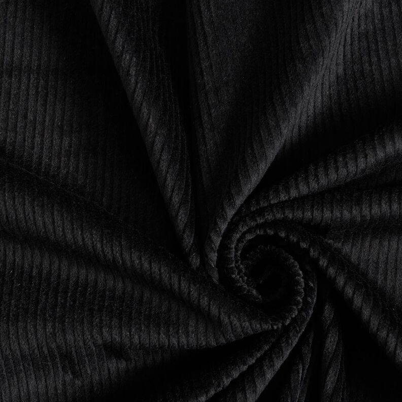 Cordón ancho elástico – negro,  image number 1