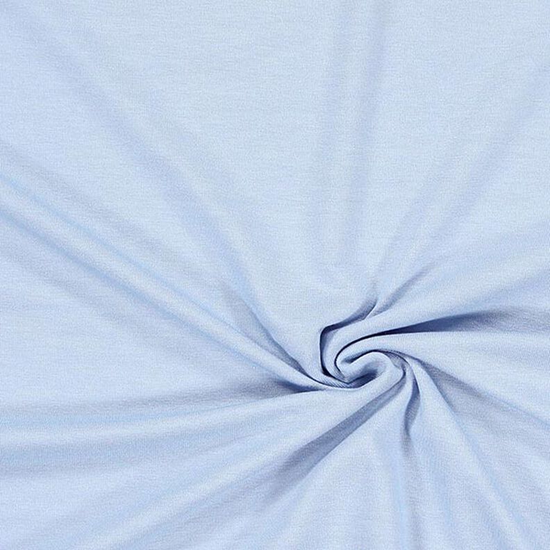 Tela de jersey de viscosa Mediana – azul claro,  image number 1