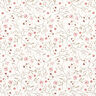 Tela de jersey de algodón Flores entrelazadas – blanco lana,  thumbnail number 1