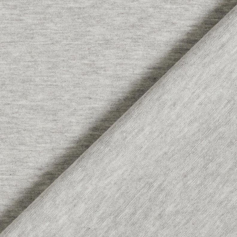 Punto de algodón ligero melange – plateado,  image number 3