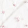 Malla fina Flores bordadas – blanco/rosado,  thumbnail number 5