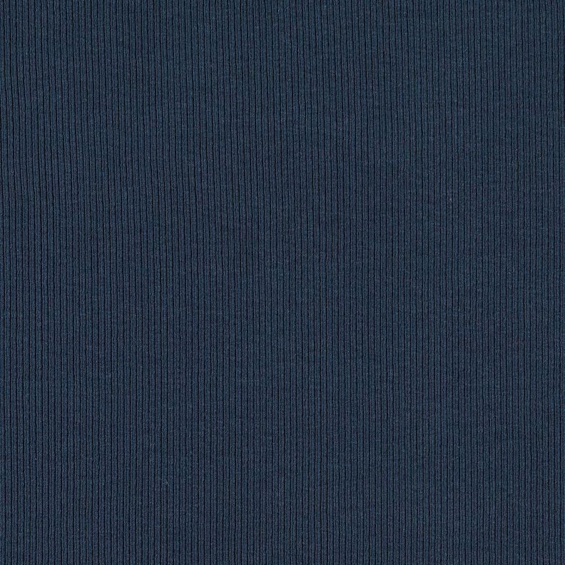 Jersey canelado Textura fina 2-1-1-1 – azul noche,  image number 4