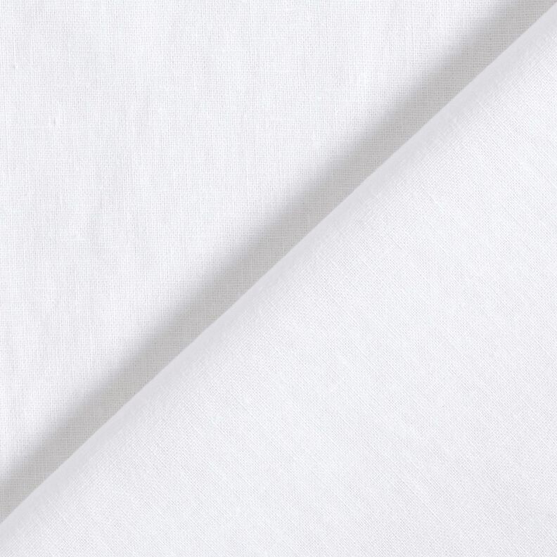 Mezcla de lino y algodón lavado – blanco,  image number 3