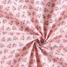 Tela de algodón Cretona Rosas pequeñas – rosa,  thumbnail number 4