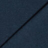 Tela de jersey mezcla de lino y algodón Uni – azul marino,  thumbnail number 3