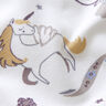 Tela de jersey de algodón Hada unicornio y arcoíris – blanco/azul vaquero,  thumbnail number 3