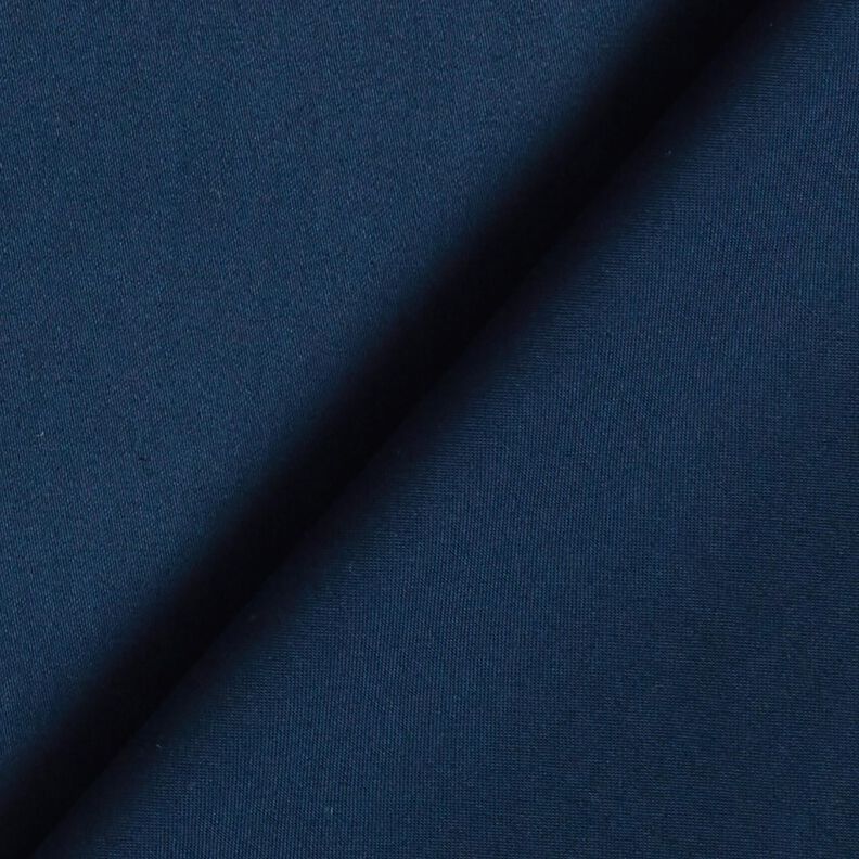 Satén de algodón Uni – azul negro,  image number 4