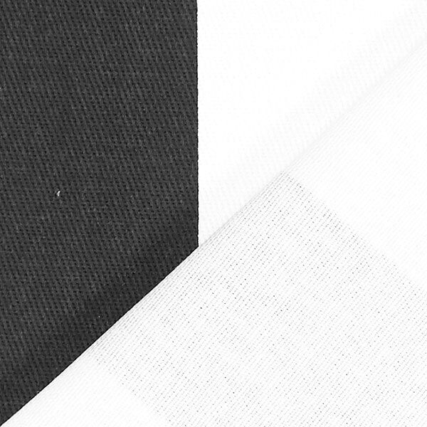 Sarga de algodón Rayas 3 – negro/blanco,  image number 3