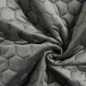 Tela de tapicería Terciopelo acolchado en diseño de panal – antracito,  thumbnail number 5