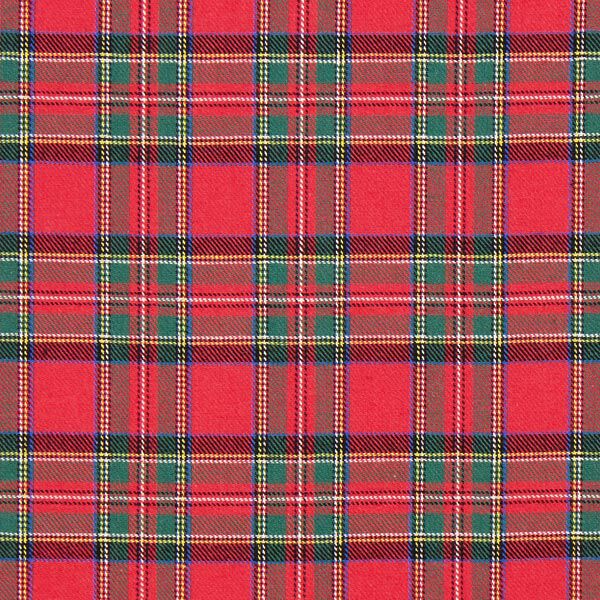 Franela de algodón Cuadros escoceses Glenside – rojo,  image number 1