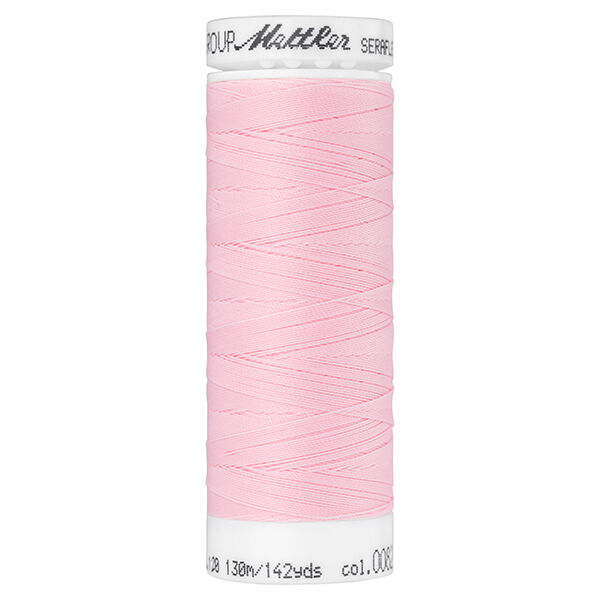 Hilo de coser Seraflex para costuras elásticas (0082) | 130 m | Mettler – rosa oscuro,  image number 1