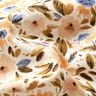 Popelina de algodón mar de flores – anacardo/blanco,  thumbnail number 2