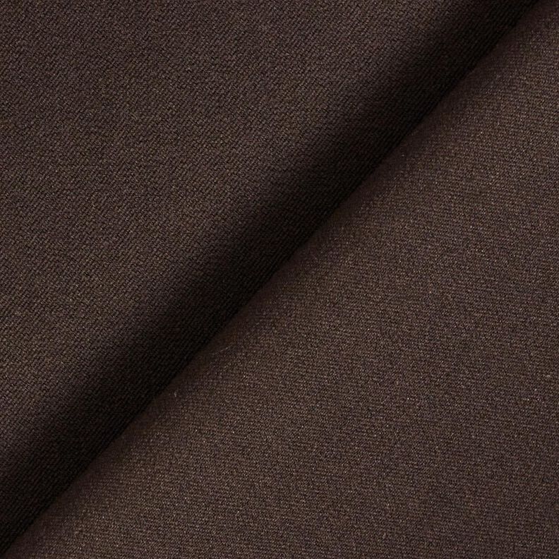 Tela de pantalón elástico liso – marrón negro,  image number 3