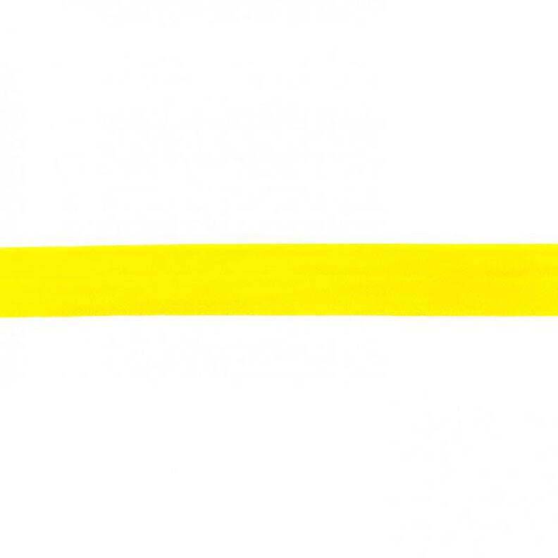 Cinta ribeteadora elástica  mate [20 mm] – amarillo limón,  image number 1
