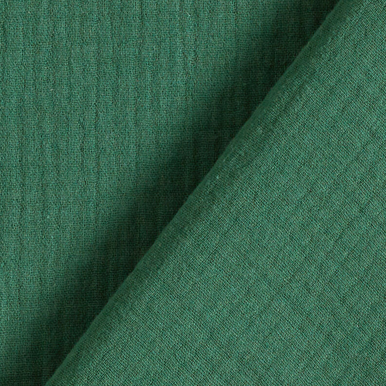 Muselina/doble arruga – verde oscuro,  image number 4