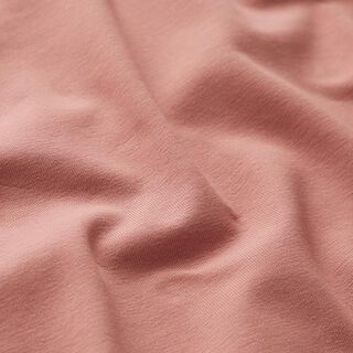 GOTS Tela de jersey de algodón | Tula – rosa antiguo, 