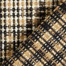 Mezcla de lana para abrigos a cuadros – beige/negro,  thumbnail number 4