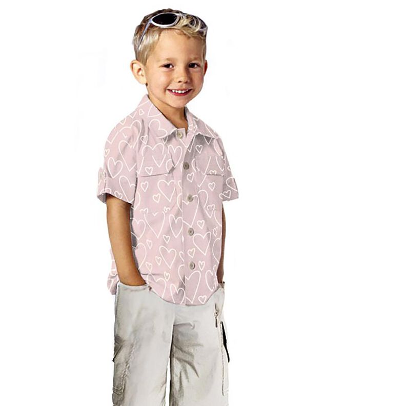 Franela de algod&oacute;n Herzen &ndash; rosa,  image number 5