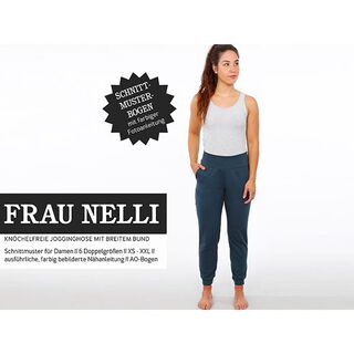 FRAU NELLI - Pantalón de chándal sin tobillos con cintura ancha, Studio Schnittreif  | XS -  XXL, 