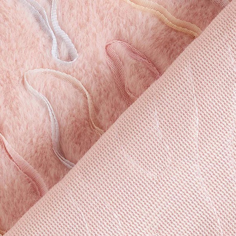 Piel sintética Con tul acolchado – rosado,  image number 4