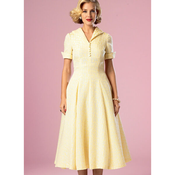 Vintage - Vestido 1952, Butterick 6018|40 - 48,  image number 3