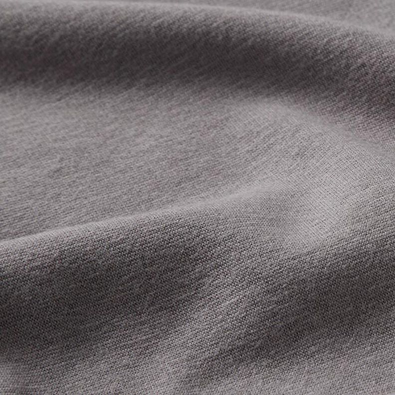 Polar alpino Tela de sudadera suave Uni – gris oscuro,  image number 3
