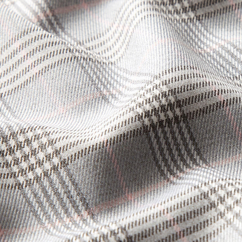 Stretch de pantalón cuadros escoceses – gris claro/gris oscuro,  image number 2