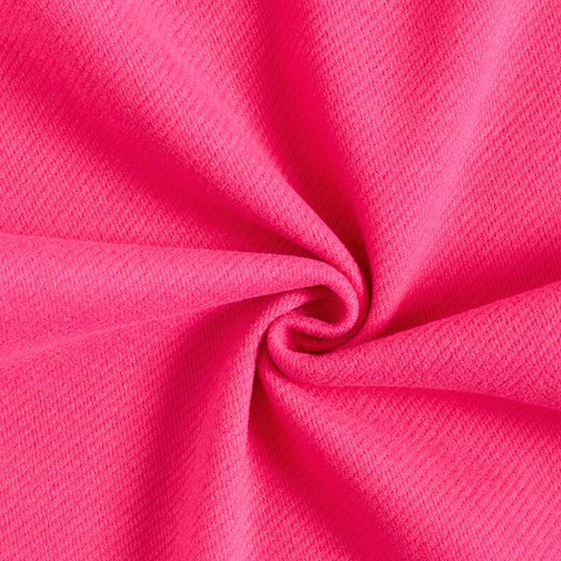 Tela para abrigos mezcla de lana lisa – rosa intenso,  image number 1