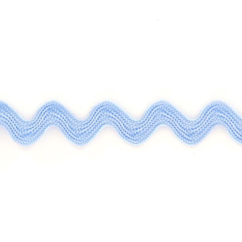 Trenza dentada [12 mm] – azul baby,  image number 2
