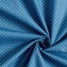 Popelina de algodón puntos pequeños – azul vaquero/blanco,  thumbnail number 5