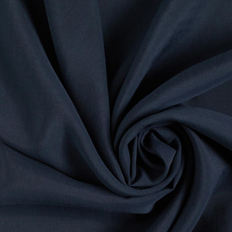 Tejido de blusa mezcla lyocell – azul noche,  image number 1