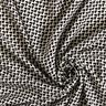 Tela para blusas Gráfica abstracto – crema/negro,  thumbnail number 3