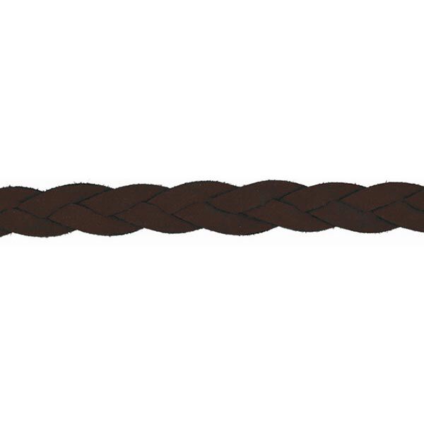Cordón trenzado [ 10 mm ] – chocolate,  image number 1