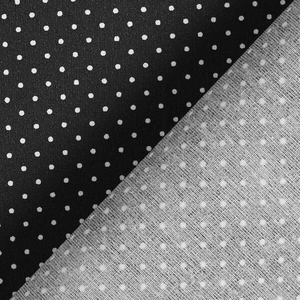 Algodón revestido puntos pequeños – negro,  image number 5