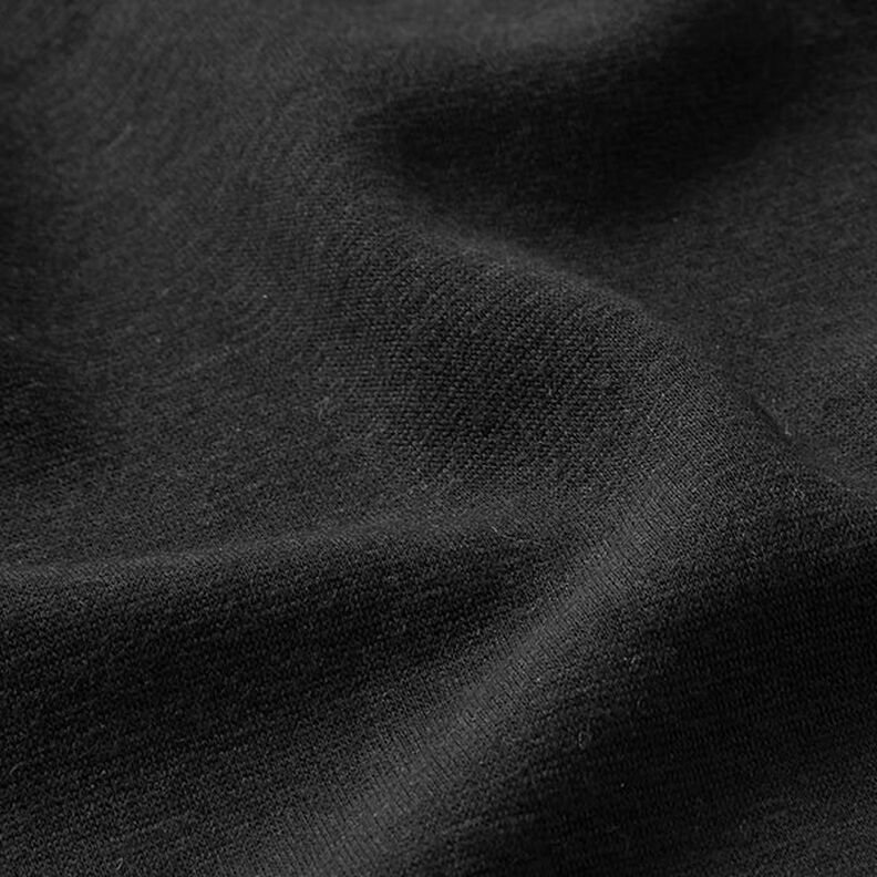 Polar alpino Tela de sudadera suave Uni – negro,  image number 3