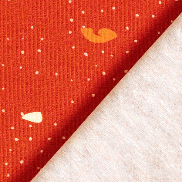 GOTS Tela de jersey de algodón Terrazo | Tula – terracotta/naranja,  image number 4