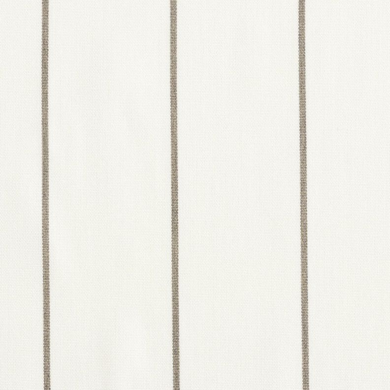 Telas para exteriores Lona Rayas finas – blanco/gris claro,  image number 1