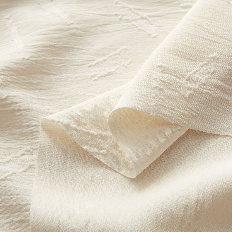 Jacquard Dobby a rayas – blanco lana,  image number 3